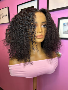 16in Cambodian curly wig 5x5 closure