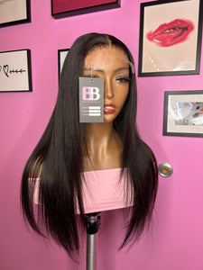 20in straight wig 5x5 closure