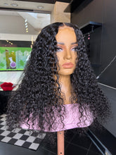 Load image into Gallery viewer, 18in Loose Italian curly wig 2x6 closure
