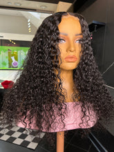 Load image into Gallery viewer, 18in Loose Italian curly wig 2x6 closure
