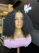 Load image into Gallery viewer, 16in Cambodian curly wig 5x5 closure
